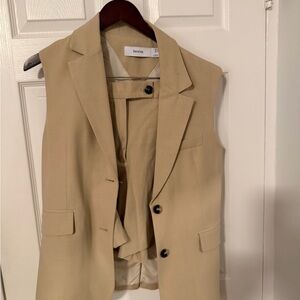 Bershka Blazer Vest and Shorts